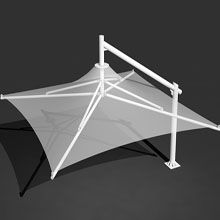 Architecural Tensile Umbrellas
